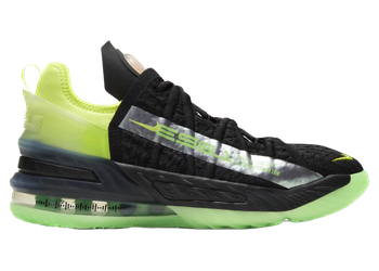 Nike LeBron 18 Black Crimson Volt (GS) for sale