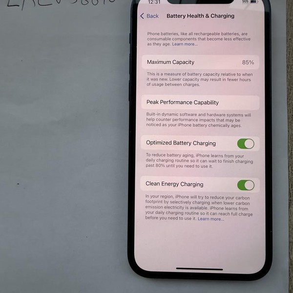 Apple iPhone 12 - Unlocked, 64 GB, Blue, A2172