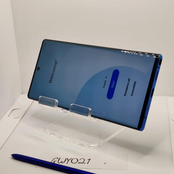 Samsung Galaxy Note 10 Plus - Unlocked, Blue, 256 GB, 12 GB, SM-N975U1