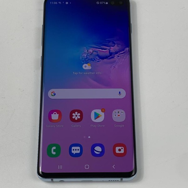Samsung Galaxy S10 Plus - Unlocked, 128 GB, Blue, 8 GB, SM-G975U1
