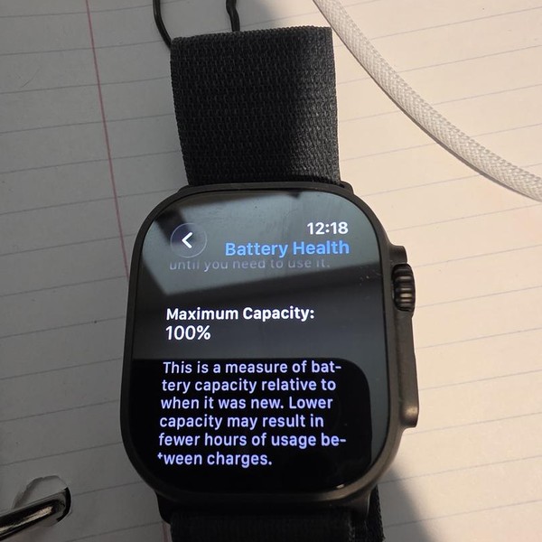 Apple Watch Ultra 2 49mm - Unlocked, Black, A2986