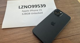 Fair
													Apple iPhone 15 - Unlocked, Black, 128 GB, A2846, photo 3 of 4