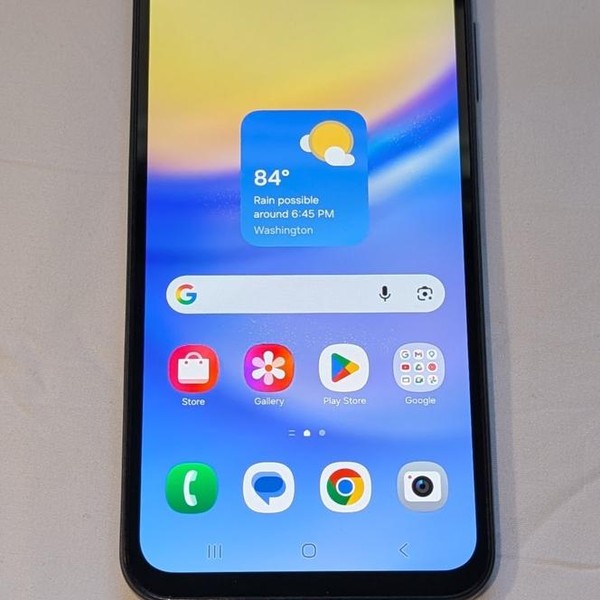Samsung Galaxy A15 5G - Cricket, 64 GB, Black & Blue, 4 GB