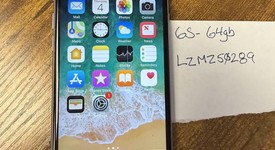 Good
													Apple iPhone 6S - Unlocked, Silver, 64 GB, A1688, photo 1 of 6