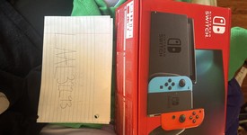 New
													Nintendo Switch - Red & Blue, 32 GB, photo 4 of 5