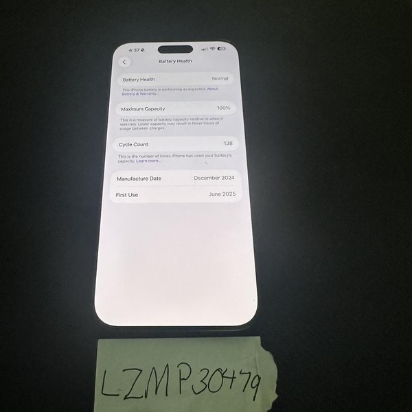 Apple iPhone 16 Pro Max - Unlocked, 256 GB, Black, A3084