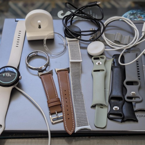 Google Pixel Watch - Wi-Fi, Silver, Wi-Fi