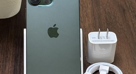 Good
													Apple iPhone 13 Pro Max - Unlocked, Green, 128 GB, A2484, photo 1 of 8