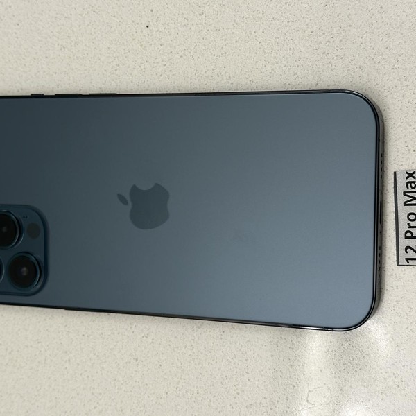 Apple iPhone 12 Pro Max - Unlocked, 128 GB, Pacific Blue, A2342