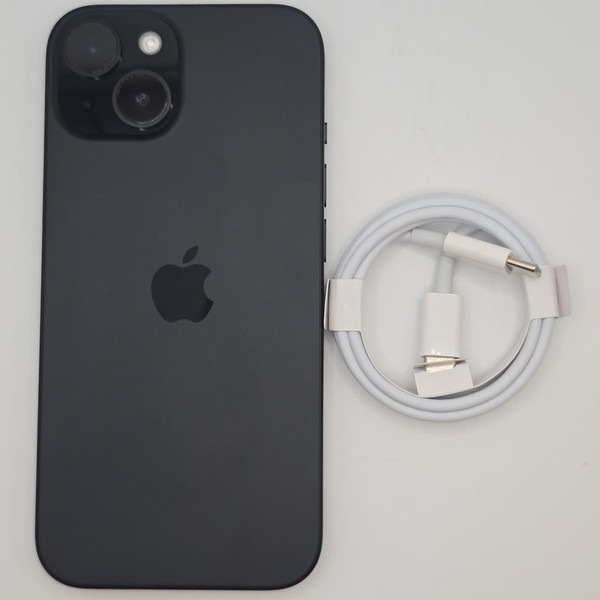 Apple iPhone 15 - Unlocked, 128 GB, Black, A2846