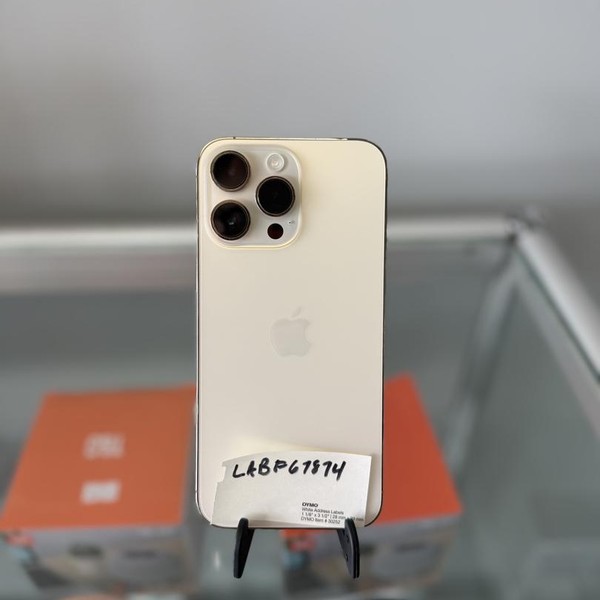 Apple iPhone 14 Pro Max - Unlocked, 128 GB, Gold, A2651