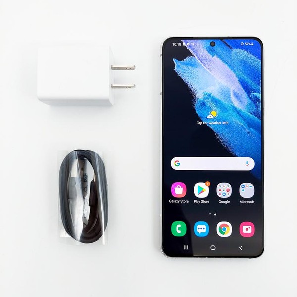 Samsung Galaxy S21 5G - Unlocked, 128 GB, White, 8 GB, SM-G991U1