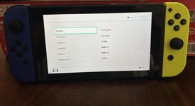 Good
													Nintendo Switch - Pink & Green, 32 GB, photo 5 of 13