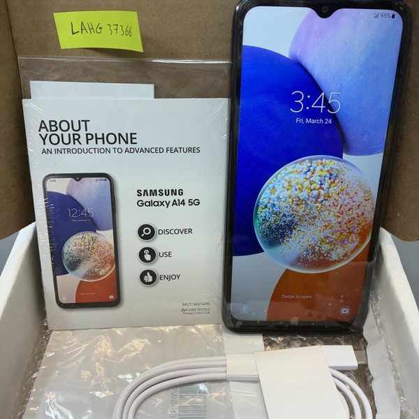 Samsung Galaxy A14 5G - Unlocked, 64 GB, Black, 4 GB