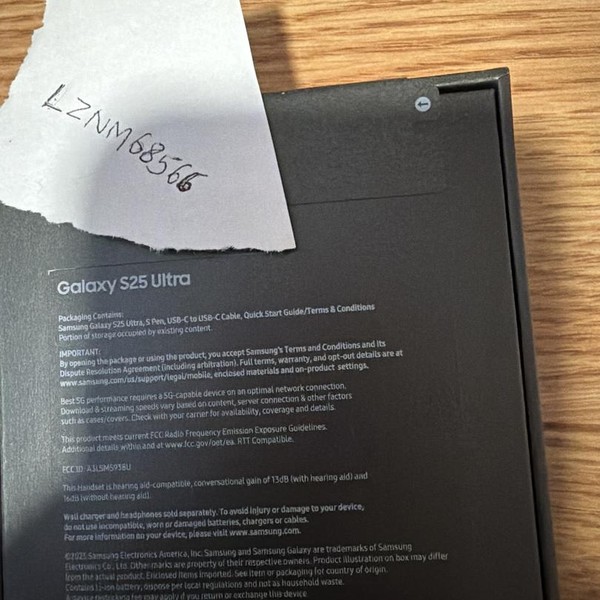 Samsung Galaxy S25 Ultra - Unlocked, 1 TB, Jadegreen, 12 GB, SM-S938U1