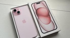 Good
													Apple iPhone 15 - Unlocked, Pink, 256 GB, A2846, photo 1 of 8