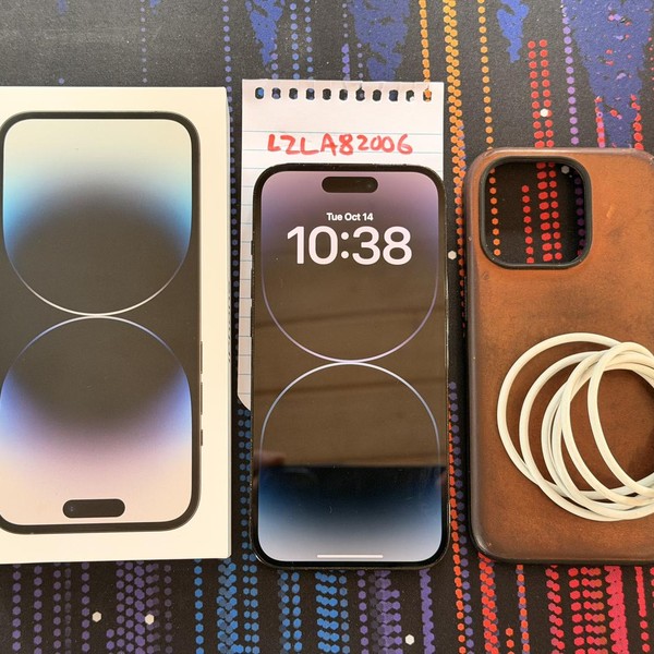 Apple iPhone 14 Pro - Unlocked, 512 GB, Black, A2650