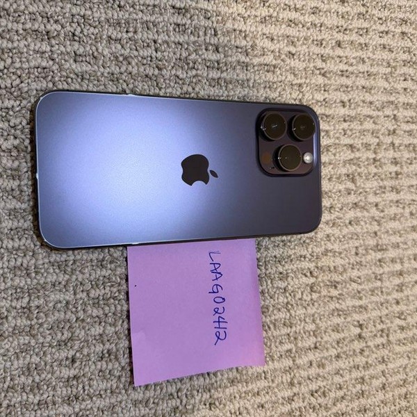 Apple iPhone 14 Pro Max - Unlocked, 256 GB, Purple, A2651