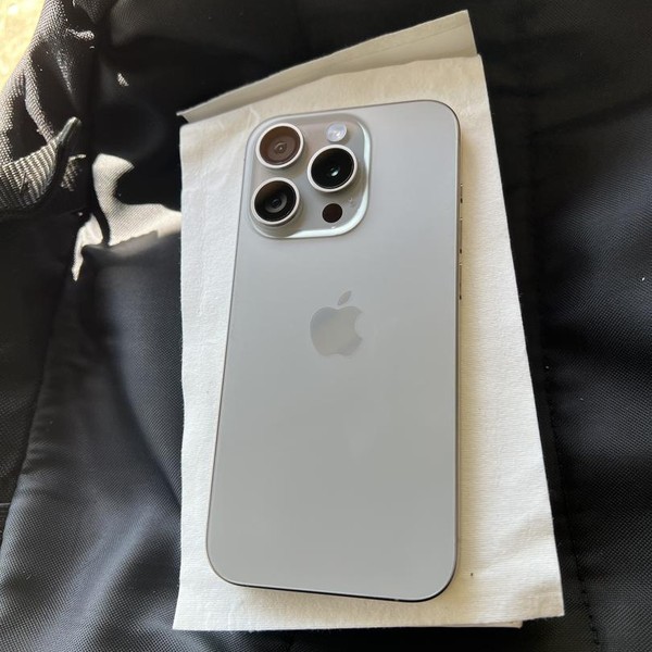 Apple iPhone 15 Pro - Unlocked, 256 GB, Natural, A2848
