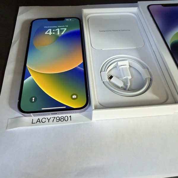 Apple iPhone 14 Plus - Unlocked, 128 GB, Purple, A2632