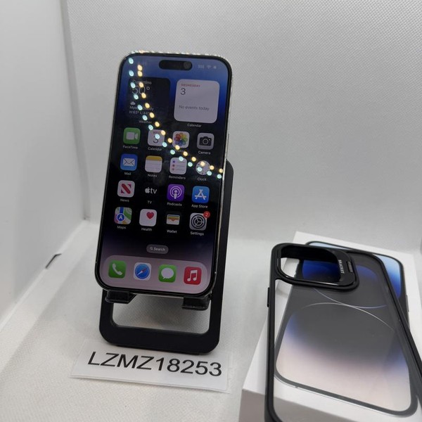 Apple iPhone 14 Pro - Unlocked, 1 TB, Silver, A2650