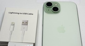 Good
													Apple iPhone 15 - Unlocked, Green, 128 GB, A2846, photo 4 of 5