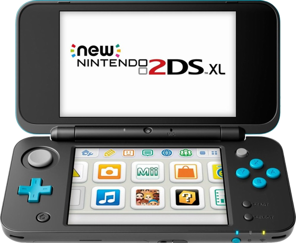 New Nintendo 2DS XL - 1 GB, Black