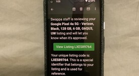 Mint
													Google Pixel 4a 5G - Verizon, Black, 128 GB, 6 GB, G6QU3, UW, photo 1 of 11