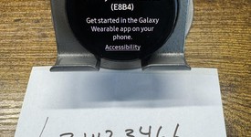 Good
													Samsung Galaxy Watch Active2 44mm - Unlocked, Black, Stainless Steel, photo 1 of 6