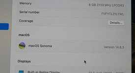 Good
													MacBook Air 2019 - 13" - I5, Gold, 128 GB, 8 GB, photo 3 of 9