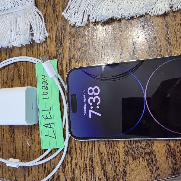 Apple iPhone 14 Pro Max - AT&T, 128 GB, Silver, A2651