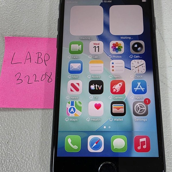 Apple iPhone SE 3rd Gen 2022 - Unlocked, 128 GB, Midnight, A2595