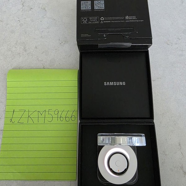 Samsung Galaxy Ring - Silver, Size 12