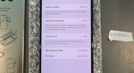 Good
													Apple iPhone 15 Pro - Unlocked, Black, 256 GB, A2848, photo 1 of 6