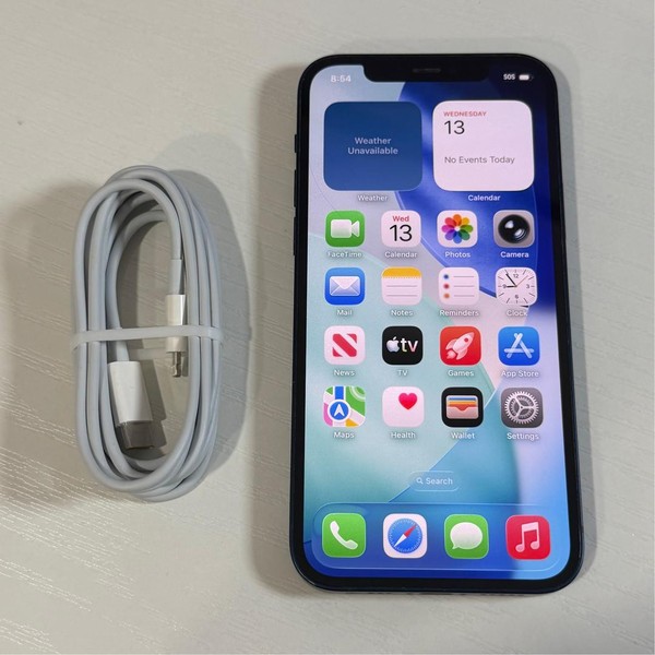 Apple iPhone 12 - Unlocked, 128 GB, Blue, A2172