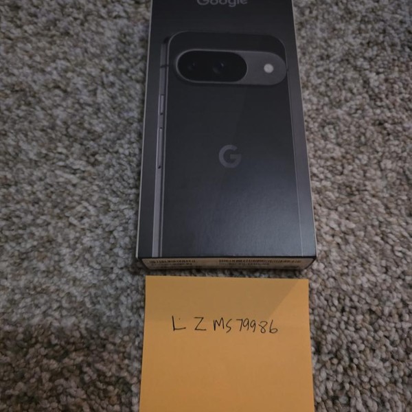 Google Pixel 9 - Mint Mobile, 128 GB, Obsidian, 12 GB, G2YBB