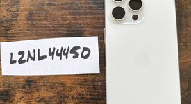 Good
													Apple iPhone 15 Pro Max - Unlocked, White, 256 GB, A2849, photo 4 of 10