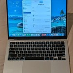 Good MacBook Air 2022 (M2) - 13 inch - 256 GB, Silver, 8 GB, Apple M2