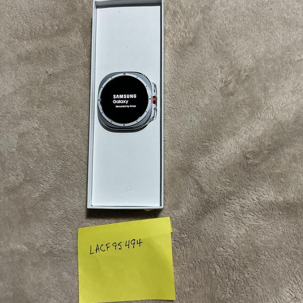 Samsung Galaxy Watch Ultra (2025) - Unlocked, Titanium White, SM-L705, 47mm