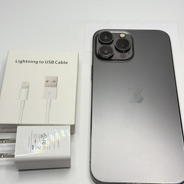 Apple iPhone 13 Pro Max - Unlocked, 256 GB, Graphite, A2484