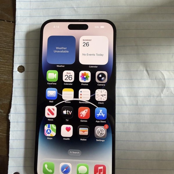 Apple iPhone 14 Pro Max - Unlocked, 256 GB, Black, A2651