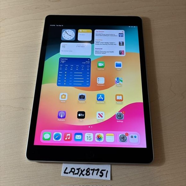 Apple iPad (9th Gen) - Unlocked, 64 GB, Silver, A2603