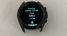 Good
													Samsung Galaxy Watch3 - Unlocked, Mystic Black, 45mm, photo 1 of 5
