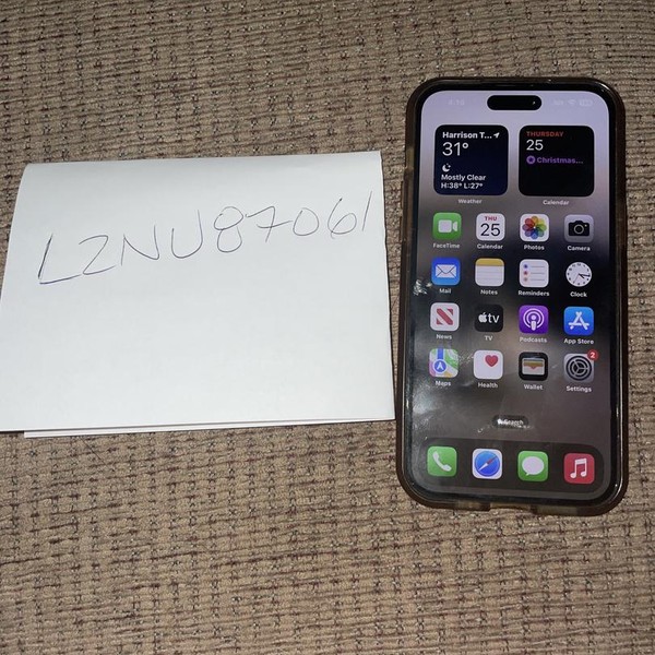 Apple iPhone 14 Pro Max - Unlocked, 256 GB, Black, A2651