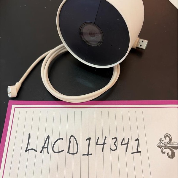 Google Nest Cam (Outdoor or Indoor) - White, Single