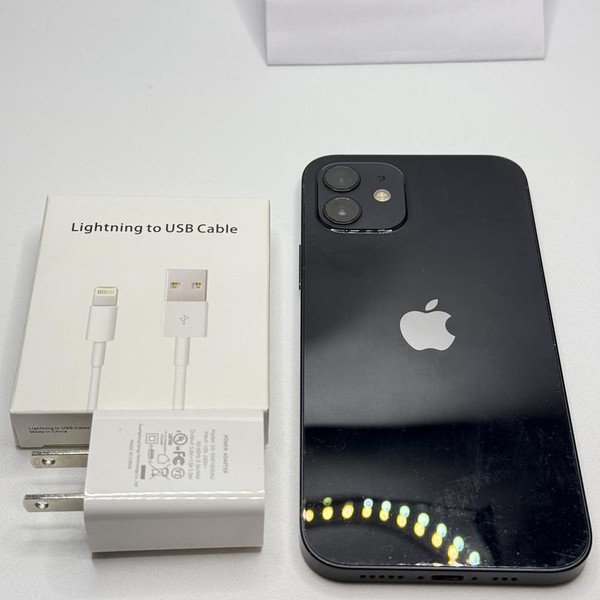 Apple iPhone 12 - Unlocked, 128 GB, Black, A2172