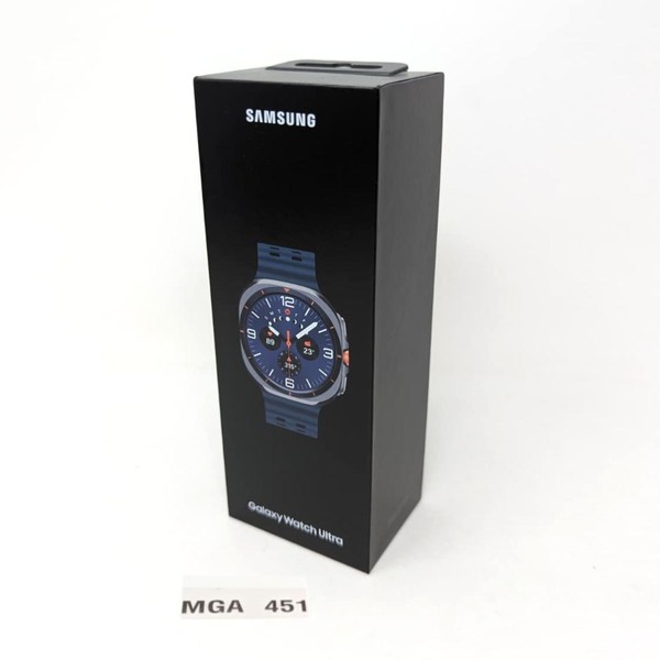 Samsung Galaxy Watch Ultra (2025) - Unlocked, Titanium Blue, SM-L705, 47mm