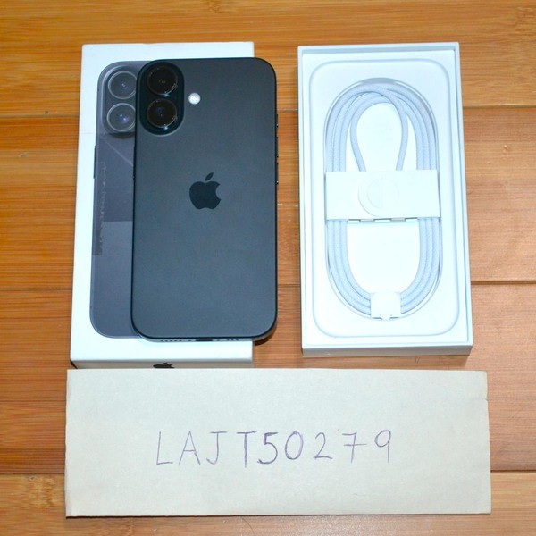 Apple iPhone 16 - T-Mobile, 128 GB, Black, A3081