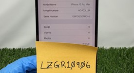 Good
													Apple iPhone 12 Pro Max - Unlocked, Pacific Blue, 256 GB, A2342, photo 3 of 10