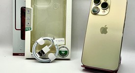 Fair
													Apple iPhone 13 Pro - Unlocked, Gold, 128 GB, A2483, photo 1 of 5